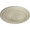 imageEkena Millwork CM22TN 22Inch OD Trinity Ceiling Medallion 22OD x 1 34P Fits Canopies up to 3 Factory PrimedClear Yellow Flat Finish