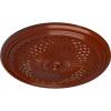 imageEkena Millwork CM22TN 22Inch OD Trinity Ceiling Medallion 22OD x 1 34P Fits Canopies up to 3 Factory PrimedFirebrick Flat Finish