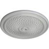 imageEkena Millwork CM22TN 22Inch OD Trinity Ceiling Medallion 22OD x 1 34P Fits Canopies up to 3 Factory PrimedFrost Flat Finish