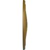 imageEkena Millwork CM22TN 22Inch OD Trinity Ceiling Medallion 22OD x 1 34P Fits Canopies up to 3 Factory PrimedGold Rush Metallic Series