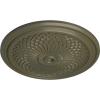 imageEkena Millwork CM22TN 22Inch OD Trinity Ceiling Medallion 22OD x 1 34P Fits Canopies up to 3 Factory PrimedPainted Turtle Flat Finish