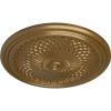 imageEkena Millwork CM22TN 22Inch OD Trinity Ceiling Medallion 22OD x 1 34P Fits Canopies up to 3 Factory PrimedPale Gold Metallic Series
