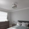imageEkena Millwork CM22TN 22Inch OD Trinity Ceiling Medallion 22OD x 1 34P Fits Canopies up to 3 Factory PrimedPrimed