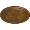 imageEkena Millwork CM22TN 22Inch OD Trinity Ceiling Medallion 22OD x 1 34P Fits Canopies up to 3 Factory PrimedSmokey Topaz Flat Finish