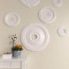 imageEkena Millwork CM24DIPGS Diane Ceiling Medallion 24OD x 3 58ID x 1 14P Fits Canopies up to 6 14 HandPainted Pharaohs GoldFactory Primed