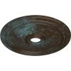 imageEkena Millwork CM24DIPGS Diane Ceiling Medallion 24OD x 3 58ID x 1 14P Fits Canopies up to 6 14 HandPainted Pharaohs GoldHandPainted Bronze Blue Patina