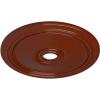 imageEkena Millwork CM24DIPGS Diane Ceiling Medallion 24OD x 3 58ID x 1 14P Fits Canopies up to 6 14 HandPainted Pharaohs GoldHandPainted Firebrick
