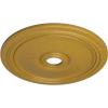 imageEkena Millwork CM24DIPGS Diane Ceiling Medallion 24OD x 3 58ID x 1 14P Fits Canopies up to 6 14 HandPainted Pharaohs GoldHandPainted Iridescent Gold