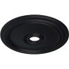 imageEkena Millwork CM24DIPGS Diane Ceiling Medallion 24OD x 3 58ID x 1 14P Fits Canopies up to 6 14 HandPainted Pharaohs GoldHandPainted Steel Gray