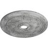 imageEkena Millwork CM24DIPGS Diane Ceiling Medallion 24OD x 3 58ID x 1 14P Fits Canopies up to 6 14 HandPainted Pharaohs GoldHandPainted Ultra Pure White Crackle