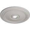 imageEkena Millwork CM24DIPGS Diane Ceiling Medallion 24OD x 3 58ID x 1 14P Fits Canopies up to 6 14 HandPainted Pharaohs GoldHandPainted Ultra Pure White