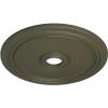 imageEkena Millwork CM24DIPGS Diane Ceiling Medallion 24OD x 3 58ID x 1 14P Fits Canopies up to 6 14 HandPainted Pharaohs GoldHandPainted Witch Hazel