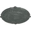 imageEkena Millwork CM39AT Attica Ceiling Medallion 39 12OD x 2 12P Fits Canopies up to 3 34 Factory PrimedAthenian Green Crackle Flat Finish