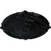 imageEkena Millwork CM39AT Attica Ceiling Medallion 39 12OD x 2 12P Fits Canopies up to 3 34 Factory PrimedBlack Pearl Metallic Series