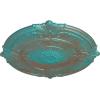 imageEkena Millwork CM39AT Attica Ceiling Medallion 39 12OD x 2 12P Fits Canopies up to 3 34 Factory PrimedCopper Green Patina Metallic Series