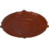 imageEkena Millwork CM39AT Attica Ceiling Medallion 39 12OD x 2 12P Fits Canopies up to 3 34 Factory PrimedFirebrick Flat Finish