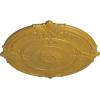 imageEkena Millwork CM39AT Attica Ceiling Medallion 39 12OD x 2 12P Fits Canopies up to 3 34 Factory PrimedIridescent Gold Metallic Series