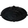 imageEkena Millwork CM39AT Attica Ceiling Medallion 39 12OD x 2 12P Fits Canopies up to 3 34 Factory PrimedJet Black Flat Finish