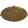 imageEkena Millwork CM39AT Attica Ceiling Medallion 39 12OD x 2 12P Fits Canopies up to 3 34 Factory PrimedPale Gold Metallic Series