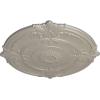imageEkena Millwork CM39AT Attica Ceiling Medallion 39 12OD x 2 12P Fits Canopies up to 3 34 Factory PrimedPearl White Metallic Series