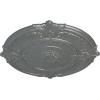 imageEkena Millwork CM39AT Attica Ceiling Medallion 39 12OD x 2 12P Fits Canopies up to 3 34 Factory PrimedPlatinum Metallic Series
