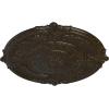 imageEkena Millwork CM39AT Attica Ceiling Medallion 39 12OD x 2 12P Fits Canopies up to 3 34 Factory PrimedStone Hearth Crackle Flat Finish