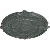 imageEkena Millwork CM53ATFCS Attica Acanthus Leaf Ceiling Medallion 53 12OD x 3 12P Fits Canopies up to 4 58 HandPainted Flash CopperAthenian Green Crackle Flat Finish
