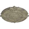 imageEkena Millwork CM53ATFCS Attica Acanthus Leaf Ceiling Medallion 53 12OD x 3 12P Fits Canopies up to 4 58 HandPainted Flash CopperCastle Stone Crackle Flat Finish