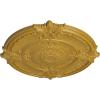 imageEkena Millwork CM53ATFCS Attica Acanthus Leaf Ceiling Medallion 53 12OD x 3 12P Fits Canopies up to 4 58 HandPainted Flash CopperIridescent Gold Metallic Series