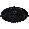 imageEkena Millwork CM53ATFCS Attica Acanthus Leaf Ceiling Medallion 53 12OD x 3 12P Fits Canopies up to 4 58 HandPainted Flash CopperJet Black Flat Finish