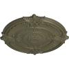 imageEkena Millwork CM53ATFCS Attica Acanthus Leaf Ceiling Medallion 53 12OD x 3 12P Fits Canopies up to 4 58 HandPainted Flash CopperPainted Turtle Flat Finish