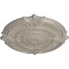 imageEkena Millwork CM53ATFCS Attica Acanthus Leaf Ceiling Medallion 53 12OD x 3 12P Fits Canopies up to 4 58 HandPainted Flash CopperPearl White Metallic Series