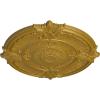 imageEkena Millwork CM53ATFCS Attica Acanthus Leaf Ceiling Medallion 53 12OD x 3 12P Fits Canopies up to 4 58 HandPainted Flash CopperPharaohs Gold Metallic Series