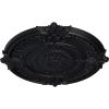 imageEkena Millwork CM53ATFCS Attica Acanthus Leaf Ceiling Medallion 53 12OD x 3 12P Fits Canopies up to 4 58 HandPainted Flash CopperSteel Gray Metallic Series