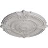 imageEkena Millwork CM53ATFCS Attica Acanthus Leaf Ceiling Medallion 53 12OD x 3 12P Fits Canopies up to 4 58 HandPainted Flash CopperUltra Pure White Flat Finish