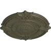 imageEkena Millwork CM53ATFCS Attica Acanthus Leaf Ceiling Medallion 53 12OD x 3 12P Fits Canopies up to 4 58 HandPainted Flash CopperWitch Hazel Flat Finish