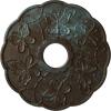 Hand-Painted Bronze Blue Patina
