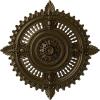 Hand-Painted Brass
