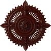 Hand-Painted Brushed Mahogany