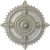 image29 18OD x 1 14ID x 4P Haylynn Ceiling Medallion Fits Canopies up to 1 14HandPainted Flash Copper