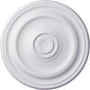 imageEkena Millwork CM16KP Kepler Traditional Ceiling Medallion 15 78OD x 1 12P For Canopies up to 3 34 Factory PrimedFactory Primed