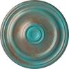 Hand-Painted Copper Green Patina