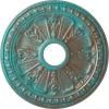 Hand-Painted Copper Green Patina