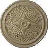 imageEkena Millwork CM22TN 22Inch OD Trinity Ceiling Medallion 22OD x 1 34P Fits Canopies up to 3 Factory PrimedGobi Desert Flat Finish
