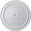 imageEkena Millwork CM22TN 22Inch OD Trinity Ceiling Medallion 22OD x 1 34P Fits Canopies up to 3 Factory PrimedPrimed