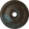 Hand-Painted Bronze Blue Patina