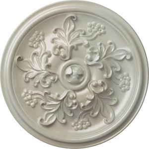 image14 12OD x 2 34P Katheryn Ceiling Medallion Fits Canopies up to 2 18Flash Blue Metallic Series