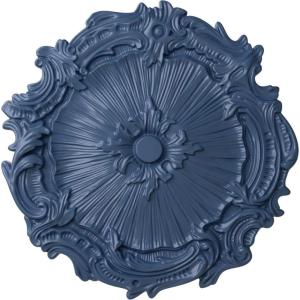 image16 34OD x 1 38P Plymouth Ceiling Medallion Fits Canopies up to 1 58Americana Flat Finish