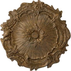 image16 34OD x 1 38P Plymouth Ceiling Medallion Fits Canopies up to 1 58Rubbed Bronze Metallic Series
