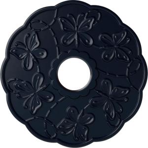 image17 78OD x 3 78ID x 1P Terrones Butterfly Ceiling Medallion Fits Canopies up to 3 78HandPainted Midnight Dream